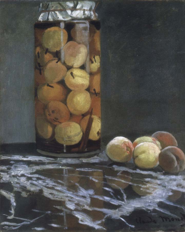 Claude Monet Masters old the peach glass